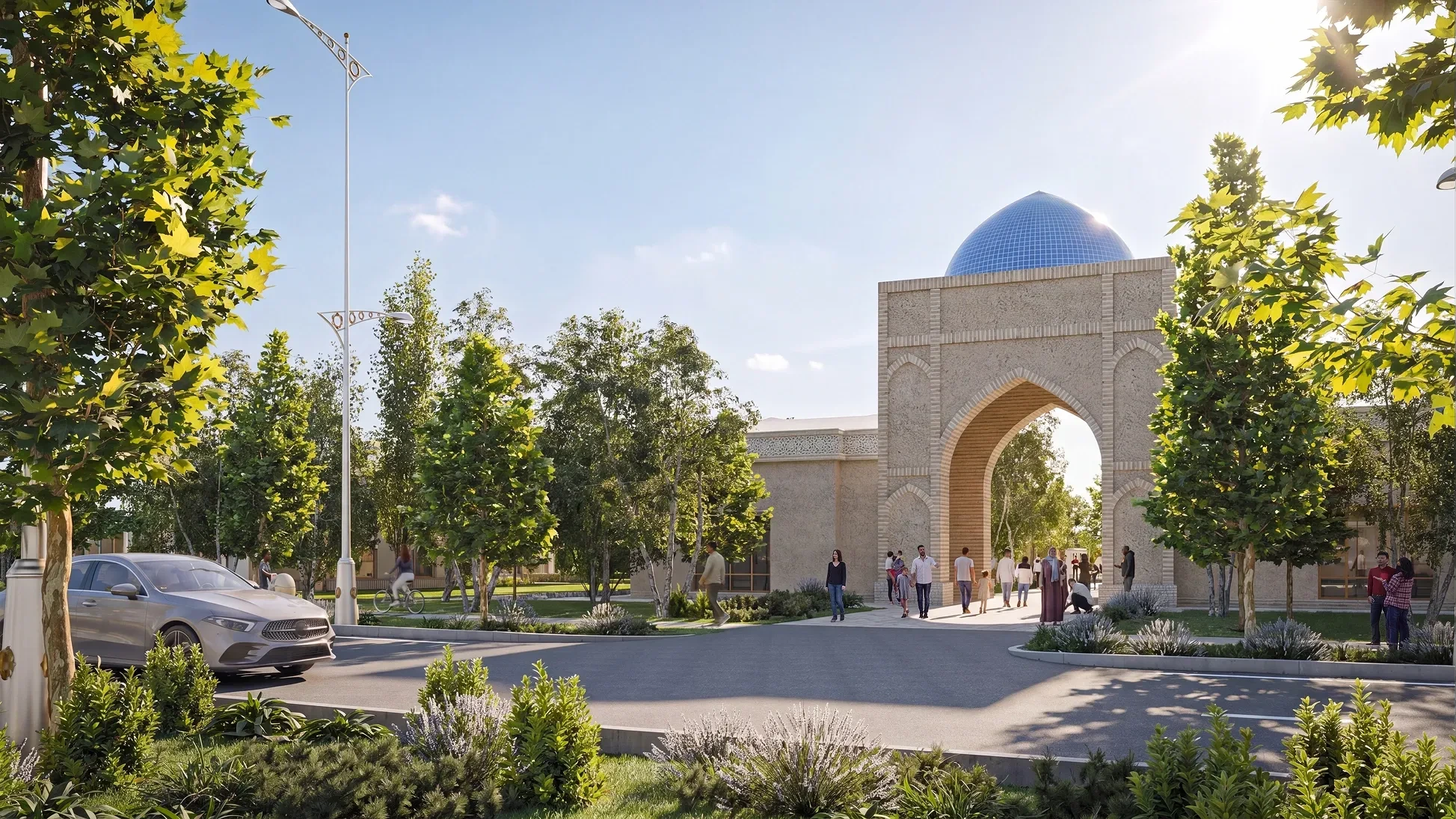 Samarqand hunarmandlar mahallasi ochiq osmon ostidagi muzeyi — ko‘rinish 1